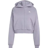 Adidas 3 Stripes Studio Träningströja med huva, storlek Small