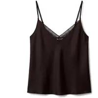 Calvin Klein Satin And Lace Cami Pyjama Top Eternal Satin