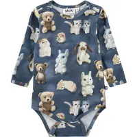 Molo Body l/ä - Foss - Fält Friends - - 1½ år (86) - Body L/Ä