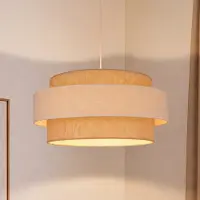 Duolla Taklampa , Space, Beige, Sovrum, Tyg / textil, Ung livsstil