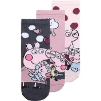 Name it Strumpor - 3-pack - Peppa Pig - NmfAmusa - Ombre Blue/Li - - 31/33 - Strumpor