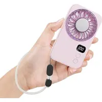 Mtp Products X28 Bärbar fickfläkt - Rosa / Lila