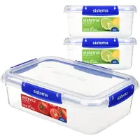 Sistema - 3-pack Klip It Plus 1x2,2Ltr + 2x1Ltr ECOM