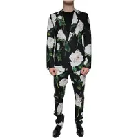 Dolce&Gabbana Rostryckt kostym med blommönster