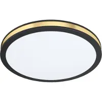 Eglo PESCAITO taklampa svart och guld