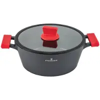 Zwieger OBSIDIAN induktionsgryta med lock 28cm 5l