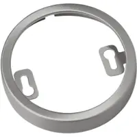 SOLAR PLUS Påbyggnadsring med låg infällningshöjd för Thin G2 borstat stål (höjd 13 mm, Ø70 mm)