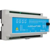 Profort MultiGuard DIN9-L 4G sändare/mottagare för övervakning av tekniska installationer: 8 digitala + 2 analoga ingångar, 4 reläutgångar