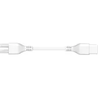 SOLAR PLUS Flexline mellananslutningskabel rak 10 cm vit