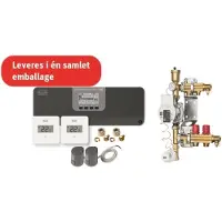 Roth Grab and Go golvvärmepaket för 2 rum 230V med TouchLine-styrning & 15–60 cirkulationspump