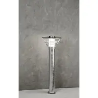 SOLAR PLUS BOLED-pollare 12 W, 4000 K, 850 lm, med justerbar ljusvinkel
