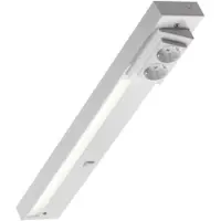 SOLAR PLUS Unos II 10W 3000K 1000lm 2xSchuko Stikk 595mm Vit