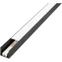 SG ARMATUREN STRIPLINE 230V OUTDOOR PROFIL PÅBYG 1,8m SORT IN/OUT