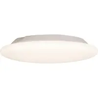SOLAR PLUS LED-takplafond Moon Slim S 255 3000 K/4000 K via DIP-switch, 1180 lm, Ra80, 3SDCM, 13 W, IP44, 230 V, mikrovågssensor