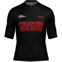 Santini Paris-roubaix 2026 Korta ärmar Cykeltröja