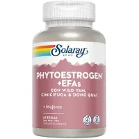 Solaray Phytoestrogen Plus Efa Mjuka Kapslar 60 Enheter