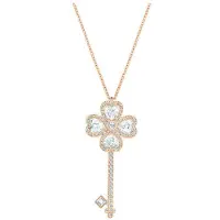 Swarovski Deary Nyckel Tröjkedja Halsband Roséguld Damhalsband 5345156 Rose Gold,F beige