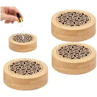 Kepptory 4 St. Aroma Box Set, Passiv Diffusor, Box Diffusor, Släpp Bara i Essens Lämplig för Meditationsutrymme och Hemdoft