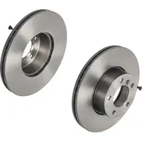 Brembo Bromsskiva 09B33721 fram, ventilerad, höggradigt förkolnad, 1 Stycke