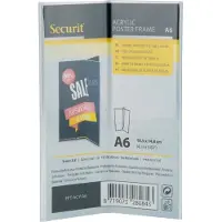 Securit Sätt ram för affisch, , transparent A6, Y-formad