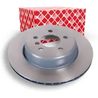 FEBI BILSTEIN Bromsskiva 104804 bak, ventilerad, höggradigt förkolnad, 1 Stycke