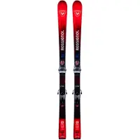 Rossignol - Skidpaket (skidor + bindning) - Hero Athlete GS Pro 126-171 + NX10 2027 för UnisexUll - Barnstorlek 150 cm - Röd
