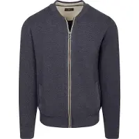 Casa Moda Väst Zip Structure Navy Blå Mörkblå Storlek