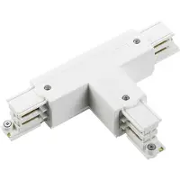 SOLAR PLUS T-koppling DALI 3-F höger, invändig, vit