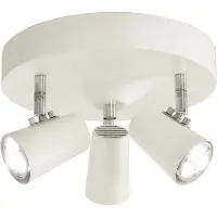 SOLAR PLUS BASIC ROUND IP20 GU10 vit, 2 års garanti.