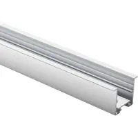 SOLAR PLUS Profil 30x30 infälld vit 2 m 2000x30x30 mm för infälld montering
