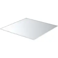 SOLAR PLUS PLANO G3 TR 595x595x10 mm. 36 W, 4 400 lm, 3 000–5 700 K, TW-mikroprismaoptik, DALI8, VIT (separat Troldtekt-ram – 5401008061)