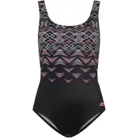 Zoggs Dam Electric Scoopback One-Piece Baddräkt (Svart)