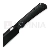 Kunwu Knives Cochise - DLC - Titanium fällkniv, Honeydew Texture + PVD