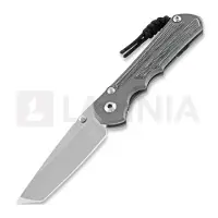 Chris Reeve Inkosi fällkniv, large, black micarta canvas, tanto