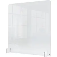 Nobo Genomskinlig Akryl Skyddande Skärm för Kassan 700x850mm, Transparent, Akryl, 700 mm, 850 mm