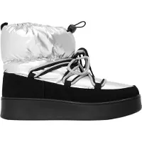 Steve madden Dam Zienna Blockklack Snökängor (Silver)