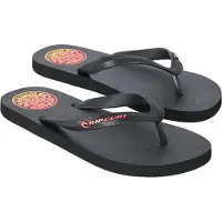 Rip Curl Men's Icons Of Surf Bloom Open Toe Sandals Black/orange
