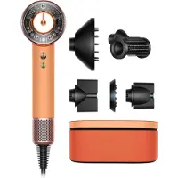 Dyson Supersonic Nural Hårfön – Straight+Wavy (Ceramic Apricot/Topaz)