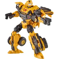 Hasbro Toys Studio Series Deluxe Class Reactivate 10 Gamer Edition Bumblebee 4,5-tums konvertering Action Bild 8+