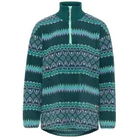 Kari Traa Women's Ruthie Midlayer Half Zip Peacock