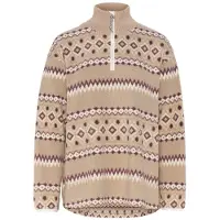 Kari Traa Women's Ruthie Midlayer Half Zip Mocha