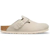 Birkenstock Boston Suede Leather Sandaler oyster, 39