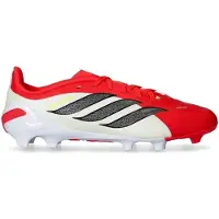 Adidas Predator League Fg Born For Goals - Lucid Red/svart/vit Barn - Gräs (Fg), storlek 38