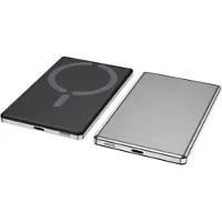 Mtp Products C22 magnetisk trådlös powerbank 5000mAh med 20W USB-C-snabbladdning - silver