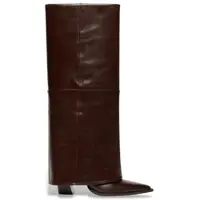 Marella för kvinnor. 2623796016200 Skor i mockaskaft Papiro Mörkbrun (40), Hud, 8 till 10 cm, Ingen, Casual