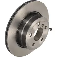Brembo Bromsskiva 9992511 bak, ventilerad, höggradigt förkolnad, 1 Stycke