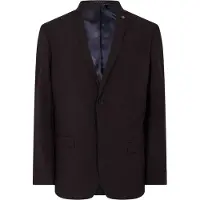 Ted Baker Herr Enkelknäppt Blazer (Burgundieröd)