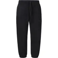 Blank Essentials Joggingbyxor för män med välvt logo (Svart)