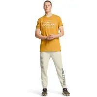 Under Armour Joggingbyxor för män med ”Project Rock”-tryck (Brun)