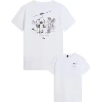 The North Face - T-shirts - U Opposites Attract Rlx SS Tee Graphic TNF White för UnisexBomull - Storlek S - Vit